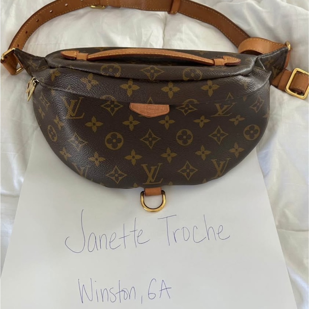 Louis Vuitton Monogram Brown and Gold Crossbody
